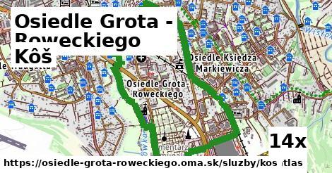 Kôš, Osiedle Grota - Roweckiego