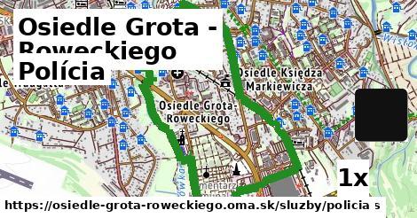 polícia v Osiedle Grota - Roweckiego