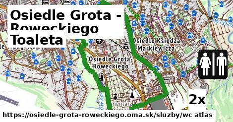 Toaleta, Osiedle Grota - Roweckiego