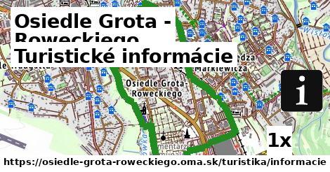 Turistické informácie, Osiedle Grota - Roweckiego