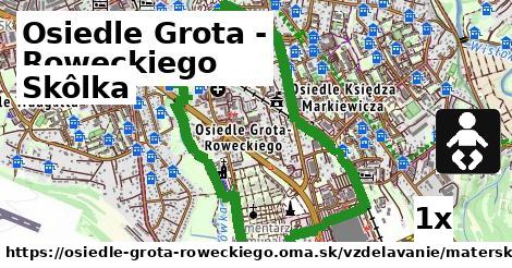 Skôlka, Osiedle Grota - Roweckiego