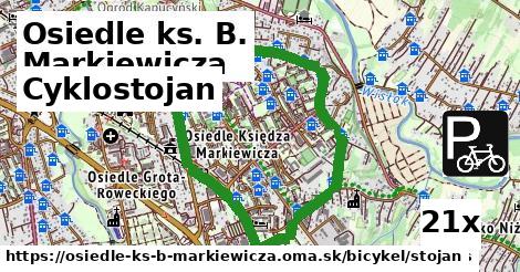 Cyklostojan, Osiedle ks. B. Markiewicza