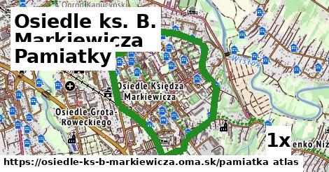 pamiatky v Osiedle ks. B. Markiewicza