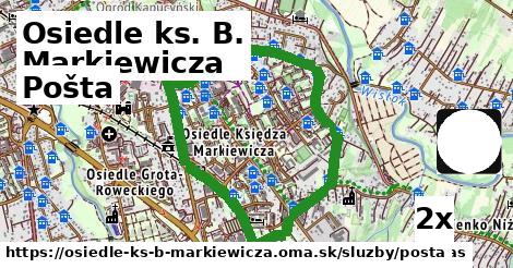 Pošta, Osiedle ks. B. Markiewicza