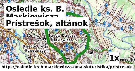 Prístrešok, altánok, Osiedle ks. B. Markiewicza