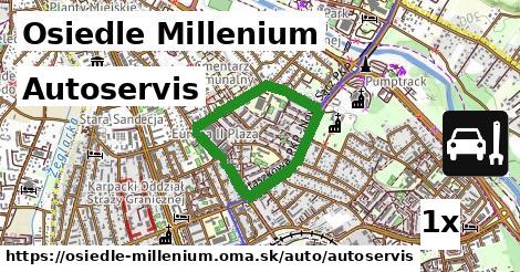 autoservis v Osiedle Millenium