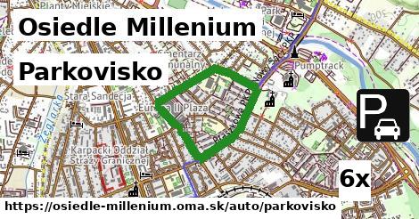 Parkovisko, Osiedle Millenium