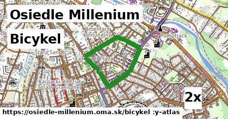 bicykel v Osiedle Millenium