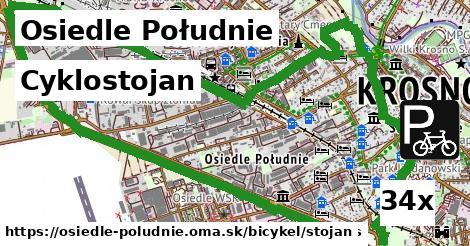 Cyklostojan, Osiedle Południe