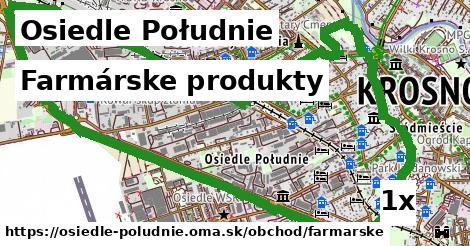 Farmárske produkty, Osiedle Południe