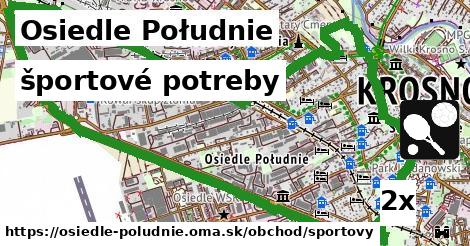 športové potreby v Osiedle Południe