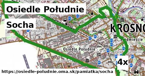 Socha, Osiedle Południe