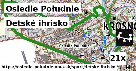 Detské ihrisko, Osiedle Południe