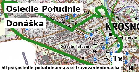 Donáška, Osiedle Południe