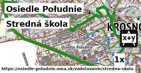 Stredná škola, Osiedle Południe