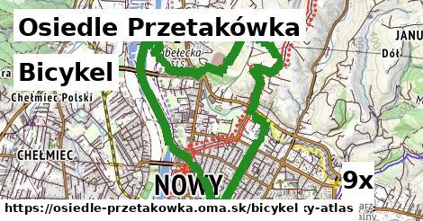 bicykel v Osiedle Przetakówka