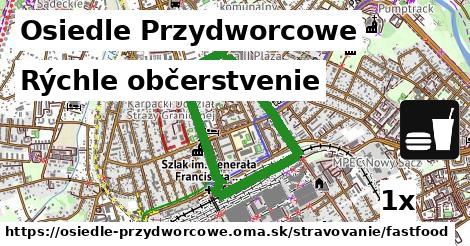 Všetky body v Osiedle Przydworcowe