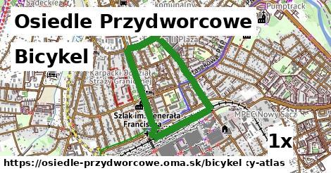 bicykel v Osiedle Przydworcowe