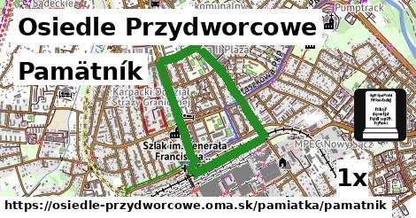 Pamätník, Osiedle Przydworcowe