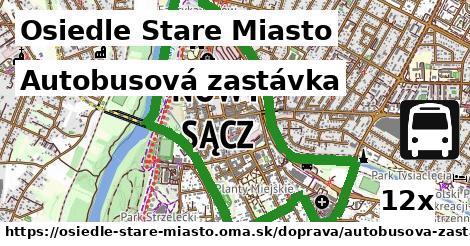 Autobusová zastávka, Osiedle Stare Miasto