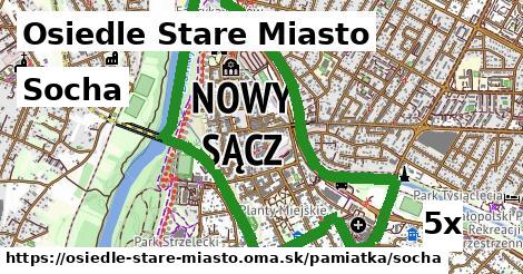 Socha, Osiedle Stare Miasto