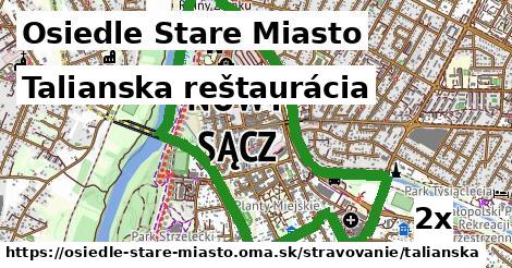 Talianska reštaurácia, Osiedle Stare Miasto