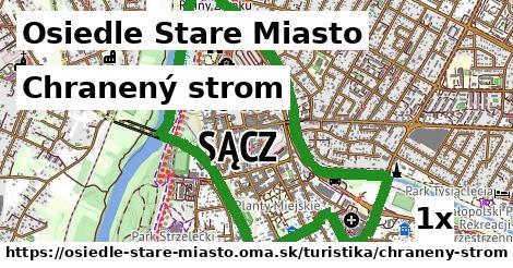 Chranený strom, Osiedle Stare Miasto