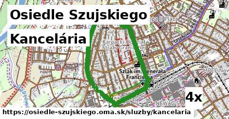 Kancelária, Osiedle Szujskiego