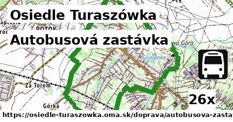 Autobusová zastávka, Osiedle Turaszówka