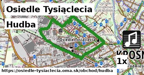 Hudba, Osiedle Tysiąclecia