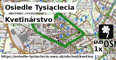 Kvetinárstvo, Osiedle Tysiąclecia