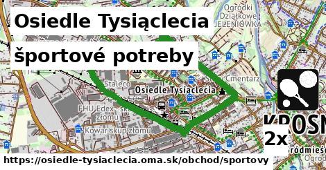 športové potreby v Osiedle Tysiąclecia