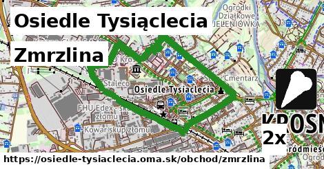 Zmrzlina, Osiedle Tysiąclecia