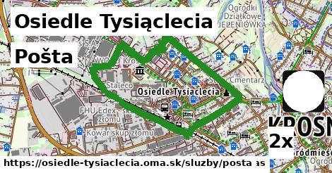 Pošta, Osiedle Tysiąclecia