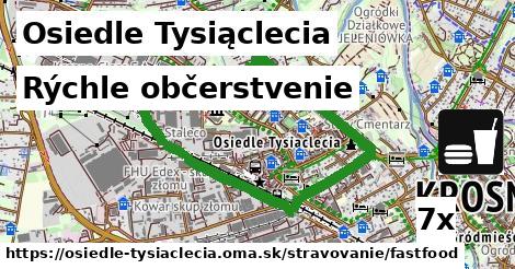 Rýchle občerstvenie, Osiedle Tysiąclecia