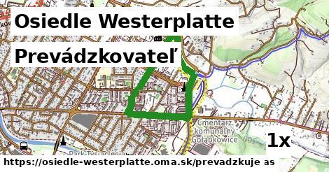prevádzkovateľ v Osiedle Westerplatte