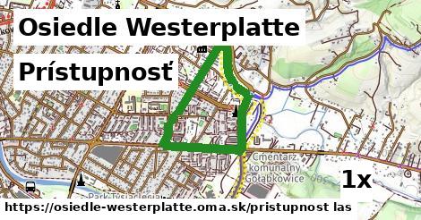 prístupnosť v Osiedle Westerplatte