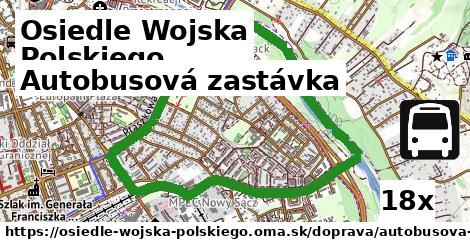 Autobusová zastávka, Osiedle Wojska Polskiego