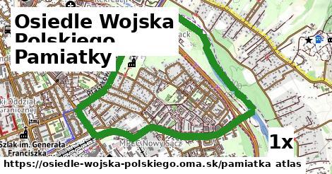 pamiatky v Osiedle Wojska Polskiego