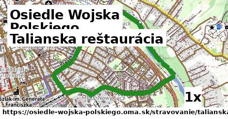 Talianska reštaurácia, Osiedle Wojska Polskiego