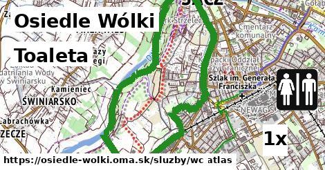 Toaleta, Osiedle Wólki