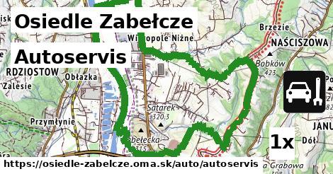 Autoservis, Osiedle Zabełcze