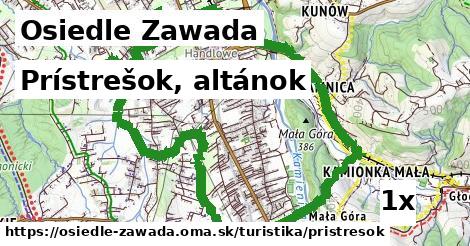 Prístrešok, altánok, Osiedle Zawada