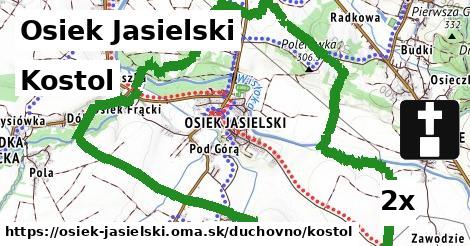 Kostol, Osiek Jasielski