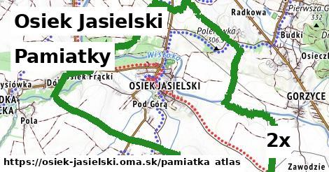pamiatky v Osiek Jasielski