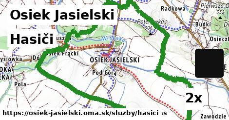 hasiči v Osiek Jasielski