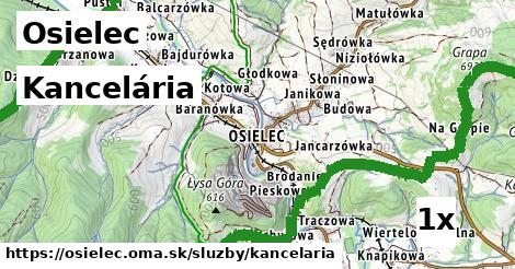 Kancelária, Osielec