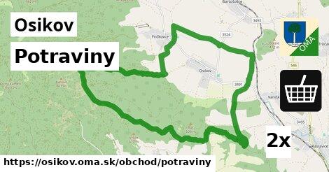 Potraviny, Osikov