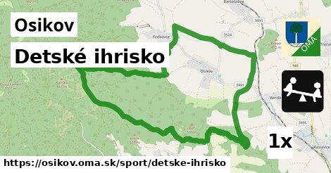 Detské ihrisko, Osikov