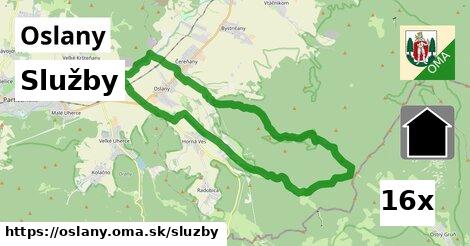 služby v Oslany